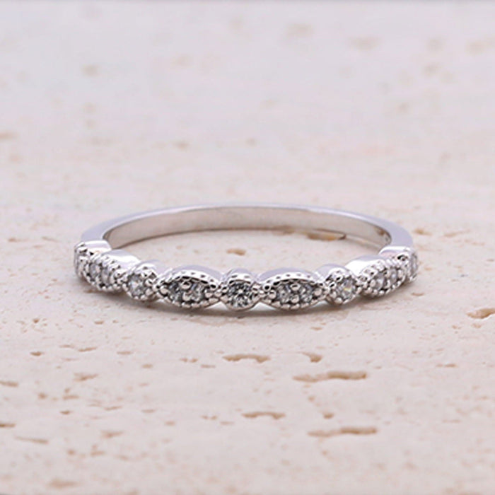 1.5ct Pear Cut Sterling Silver Wedding Set(Multi Color Available)