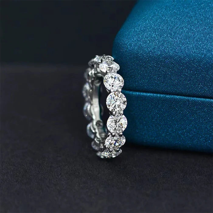 3PCS Golden Tone Cushion Cut Ring Set