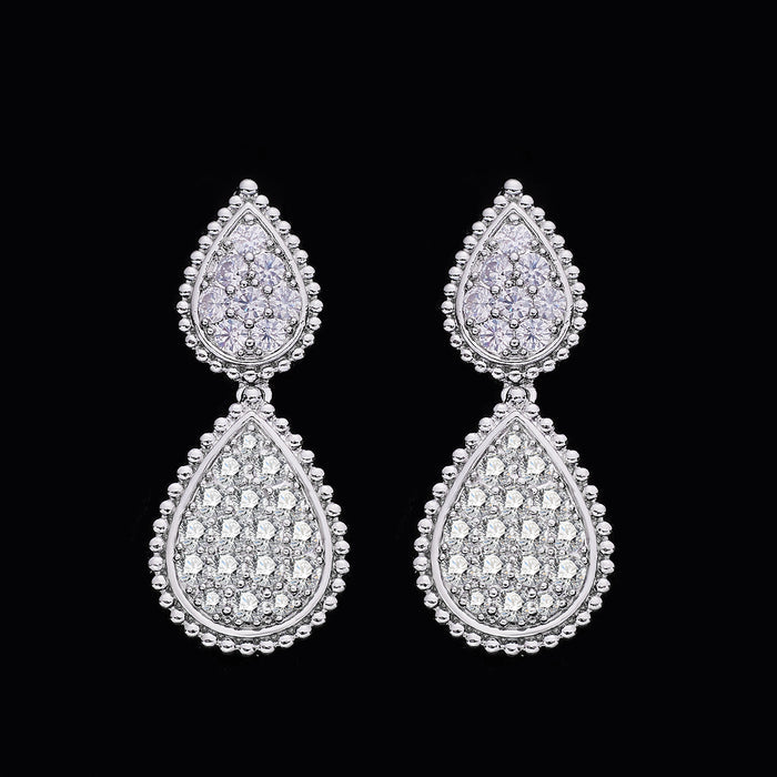 4 Pcs Jewelry Set Popular Accessories for Parties and Banquets