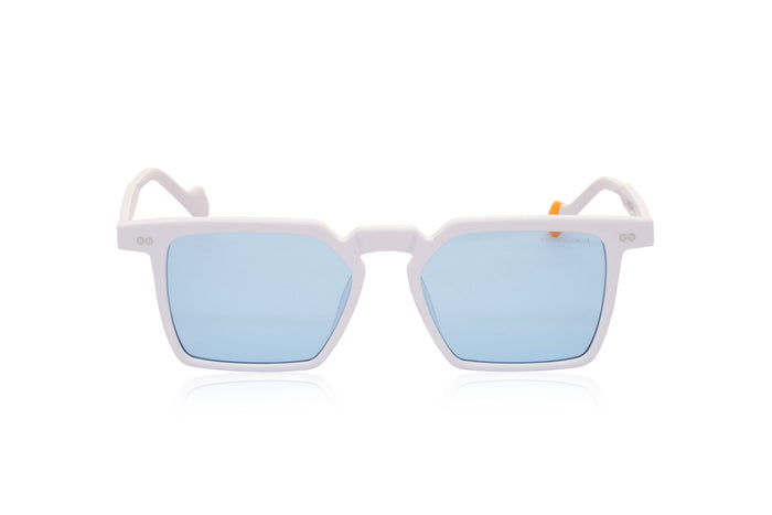 White / Blue Lens