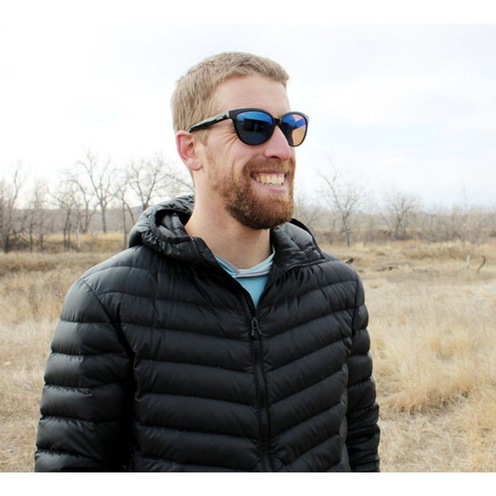 Ande, Gloss Black/Horizon Blue Polarised Lenses