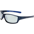 Barton, Matte Navy/Silver Mirror Polarised Lenses