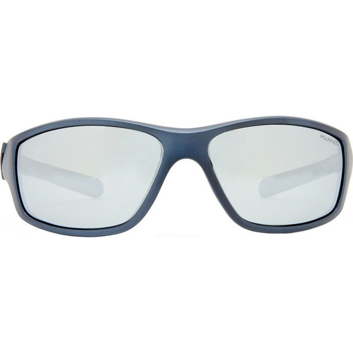 Barton, Matte Navy/Silver Mirror Polarised Lenses