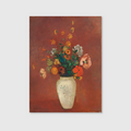 Bouquet of Flowers in a Chinese Vase (Graphic Only)