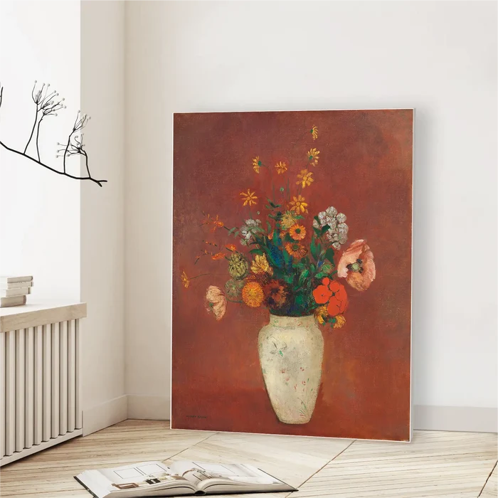 Bouquet of Flowers in a Chinese Vase