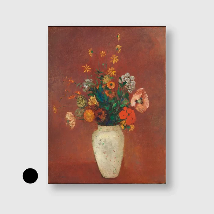 Bouquet of Flowers in a Chinese Vase