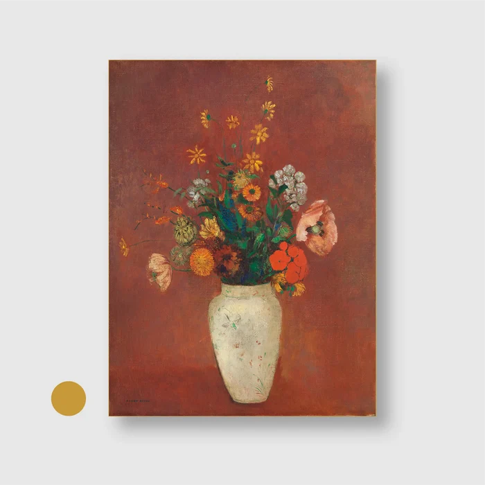 Bouquet of Flowers in a Chinese Vase