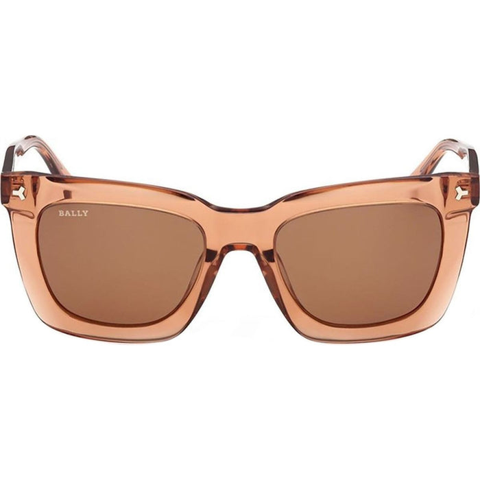 BY0068, Shiny Light Brown/Brown Lenses