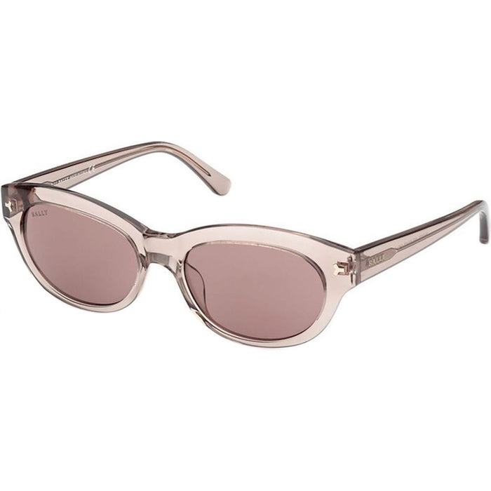 BY0070, Shiny Light Brown/Brown Lenses