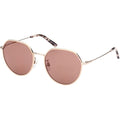 BY0078D, Gold/Dark Pink Lenses