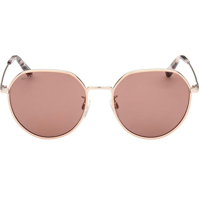 BY0078D, Gold/Dark Pink Lenses