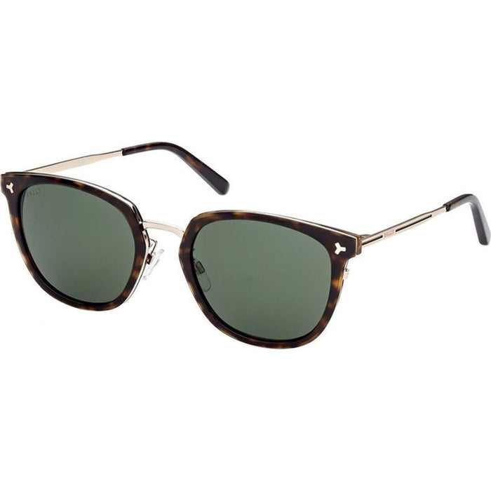 BY0079D, Dark Havana/Green Lenses