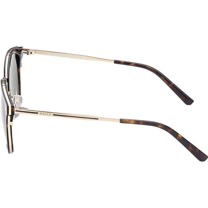 BY0079D, Dark Havana/Green Lenses