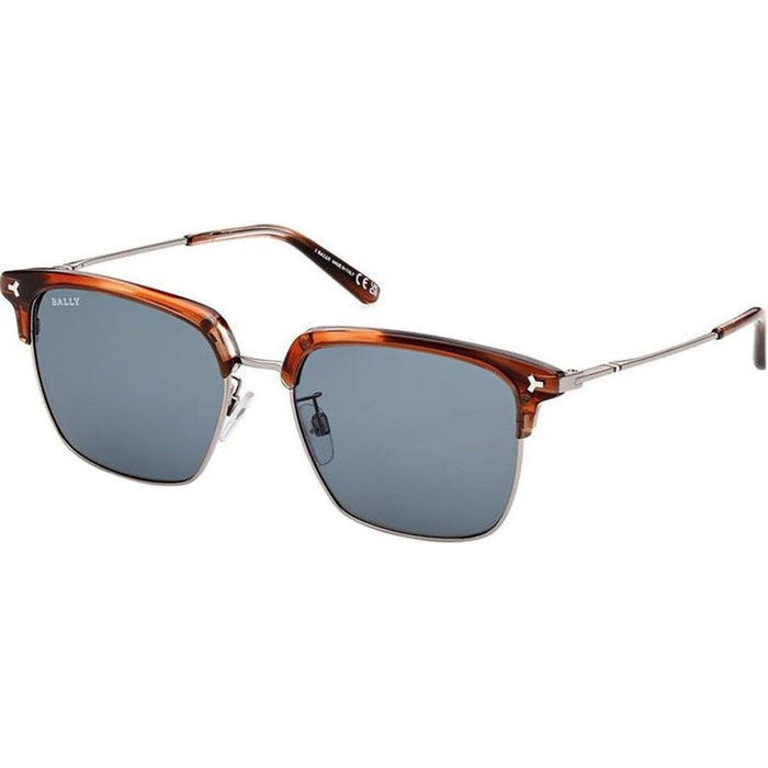BY0090D, Dark Brown/Blue Lenses