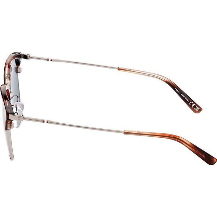 BY0090D, Dark Brown/Blue Lenses