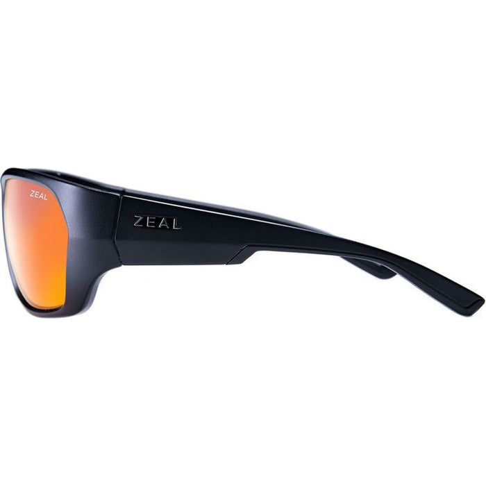 Caddis, Matte Black/Phoenix Mirror Polarised Lenses