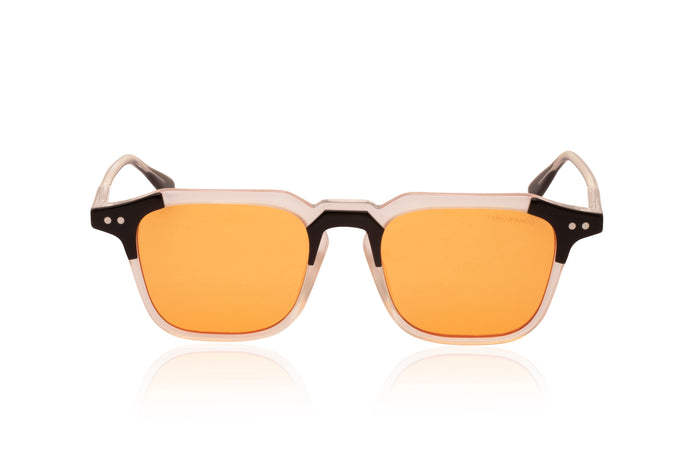 Clear + Black / Orange Lens