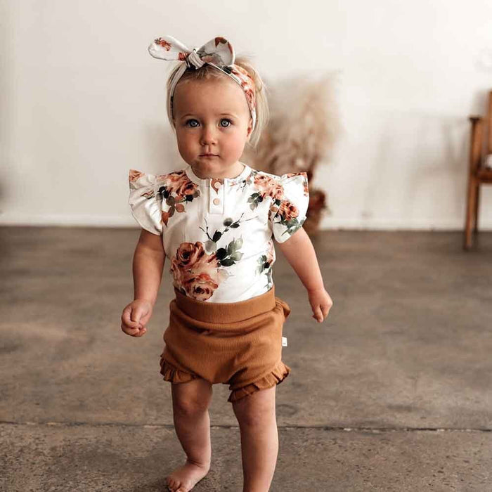 Chestnut Baby Girl Bloomers | Snuggle Hunny