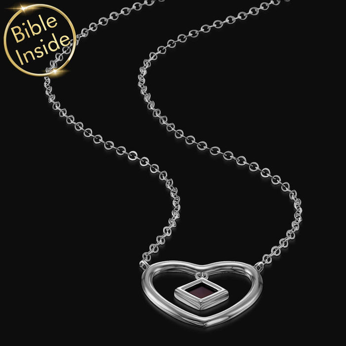 Heart Christian gifts for women symbolizing eternal faith and devotion