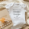 Christmas Baby Announcement Onesie | NAME CUSTOMISABLE