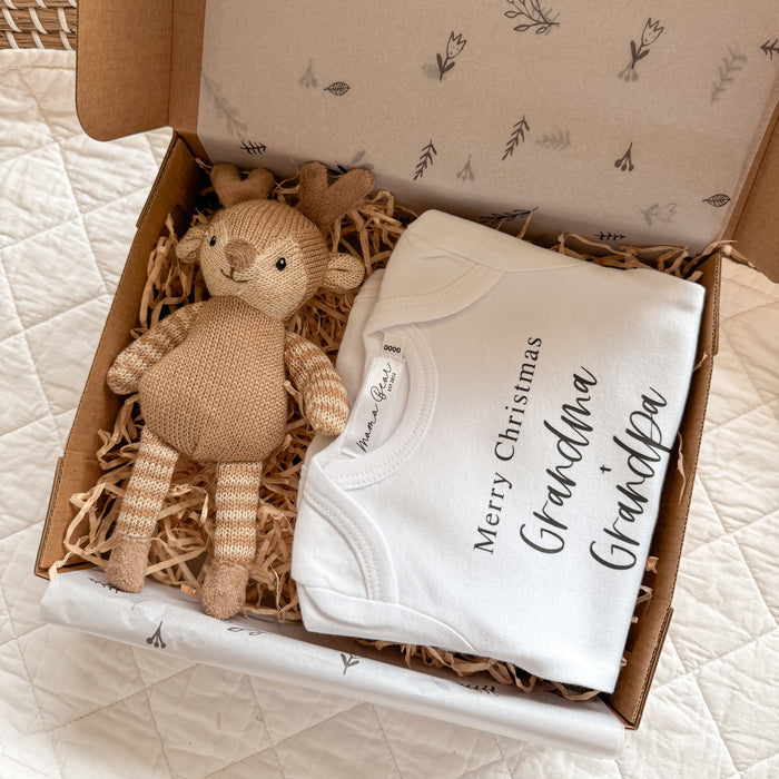 Christmas Pregnancy Announcement Gift Box | NAME CUSTOMISABLE