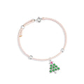 Christmas Tree 925 Sterling Silver Bracelet