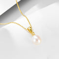 Classic Pearl Sterling Silver Necklace