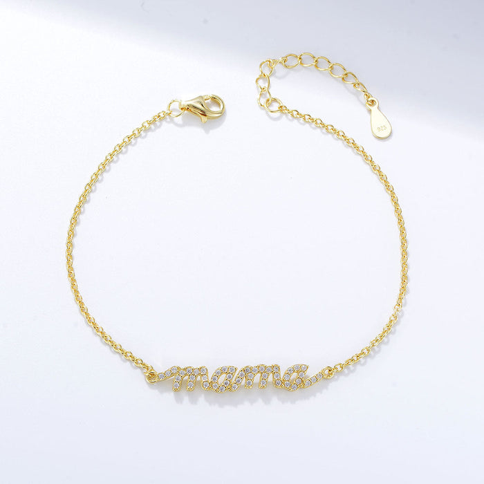 Classic Sterling Silver Bracelet For Mom