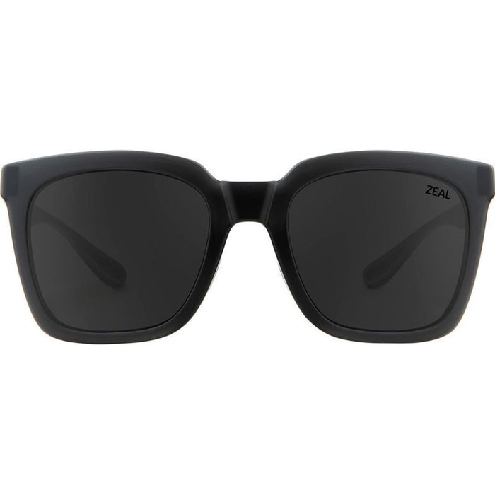 Cleo, Matte Black/Dark Grey Polarised Lenses