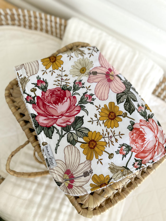 Pink, Peach & Mustard Flowers