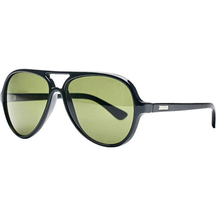 Delete, Gloss Black/Green Polarised Lenses