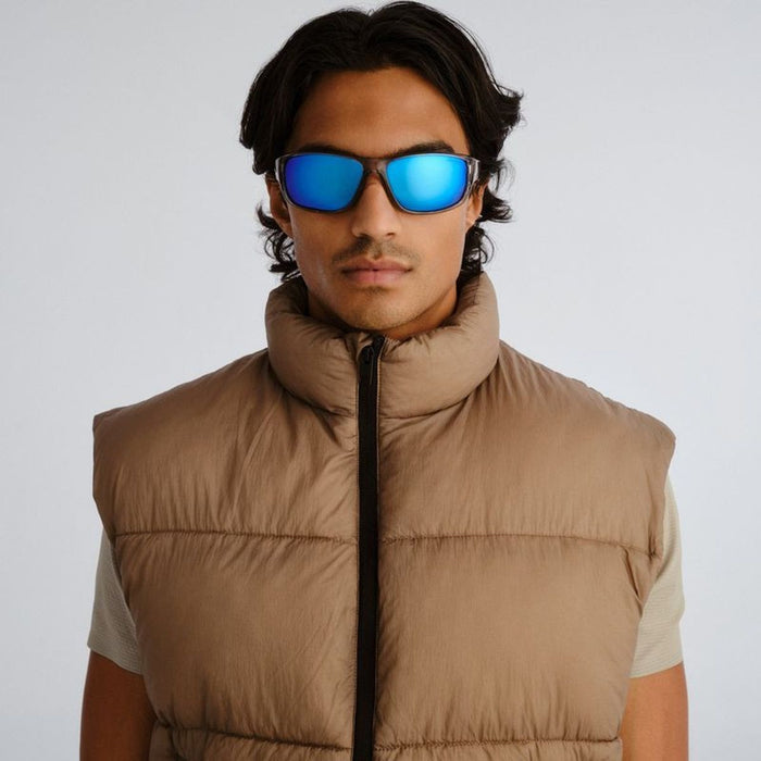 Dundee, Clear/Ice Blue Mirror Polarised Lenses