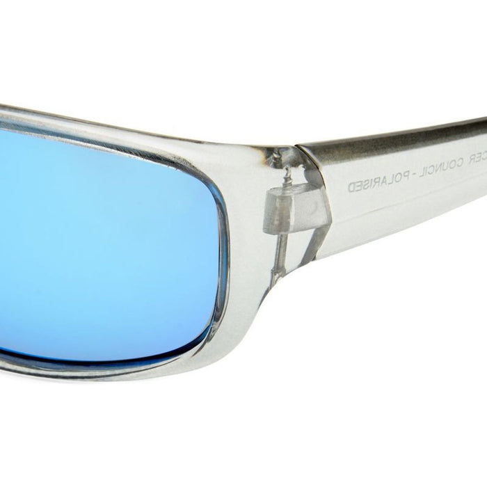 Dundee, Clear/Ice Blue Mirror Polarised Lenses