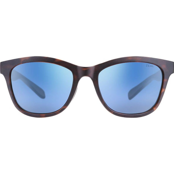 Duskwing, Matte Tortoise/Horizon Blue Mirror Polarised Lenses