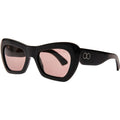Farfalle, Gloss Black/Amber Bio Lenses