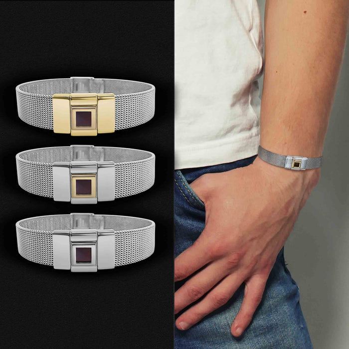 First valentine gift for boyfriend – Knox-3 Christian bracelet with nano Bible chip