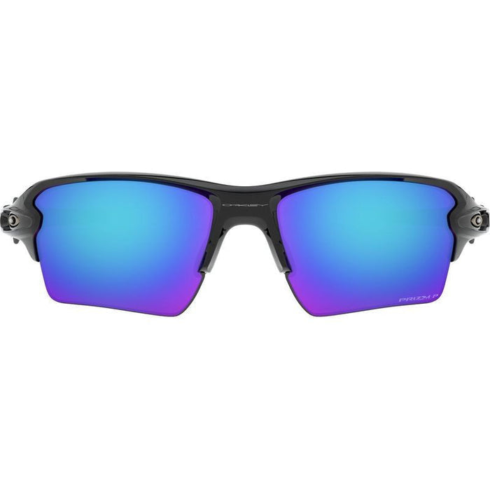 Flak 2.0 XL, Polished Black/Prizm Sapphire Polarised Lenses