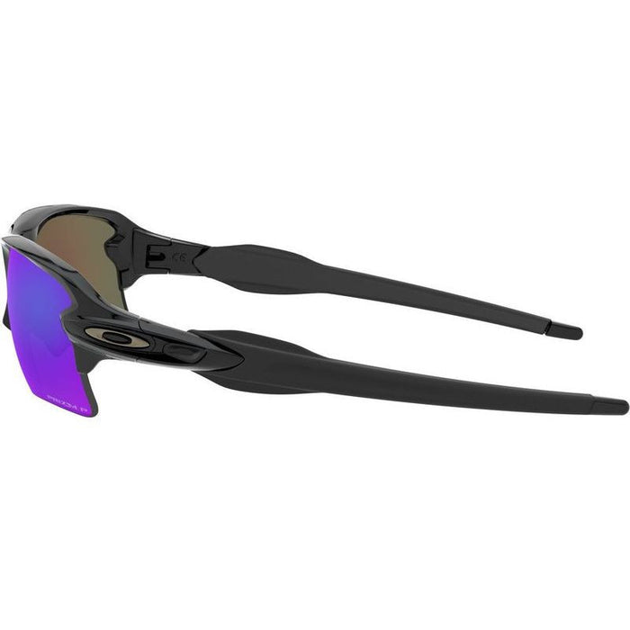 Flak 2.0 XL, Polished Black/Prizm Sapphire Polarised Lenses