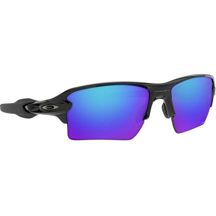 Flak 2.0 XL, Polished Black/Prizm Sapphire Polarised Lenses
