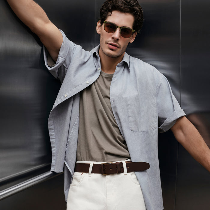 BRUSHED OLIVEBROWN MENS