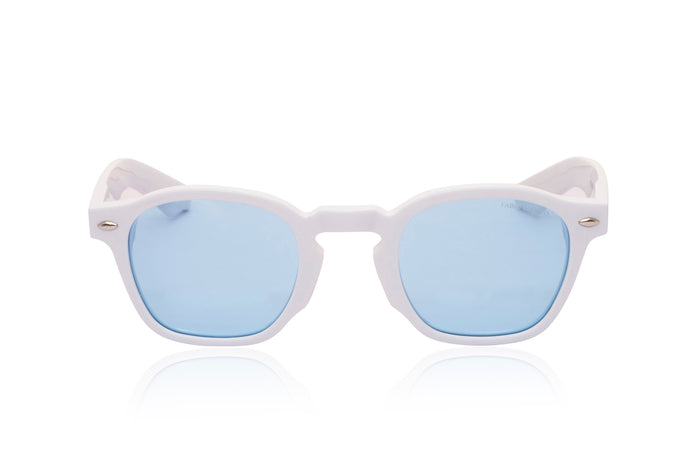 White/Blue Lens