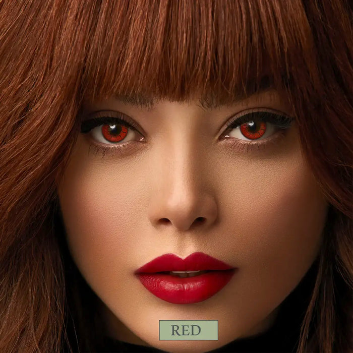 Fresh lady - Crazy Lens - Red