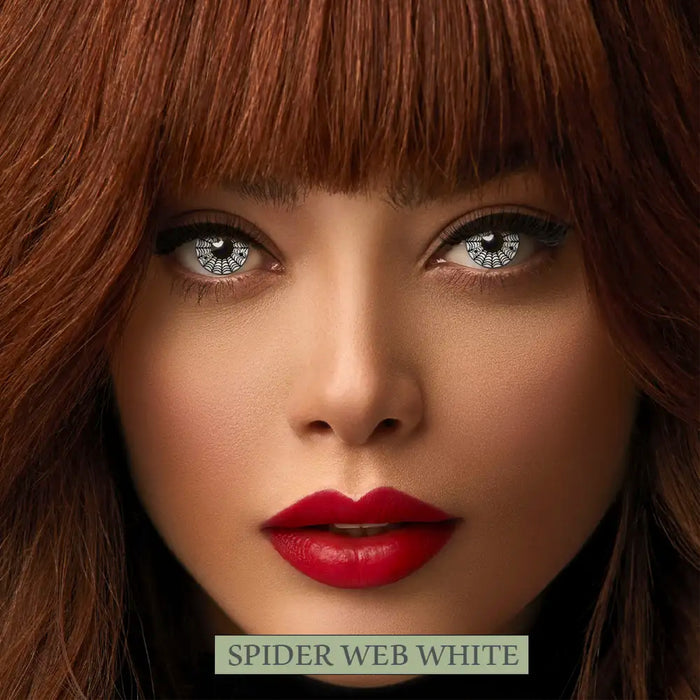 Fresh lady - Crazy Lens - Spider Web White