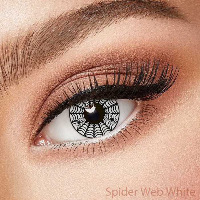 Fresh lady - Crazy Lens - Spider Web White