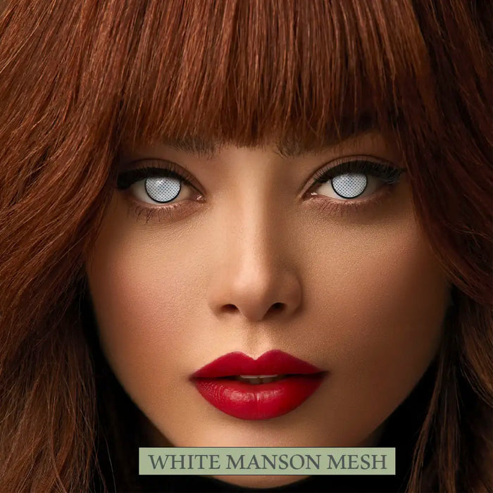 Fresh lady - Crazy Lens - White Manson Mesh