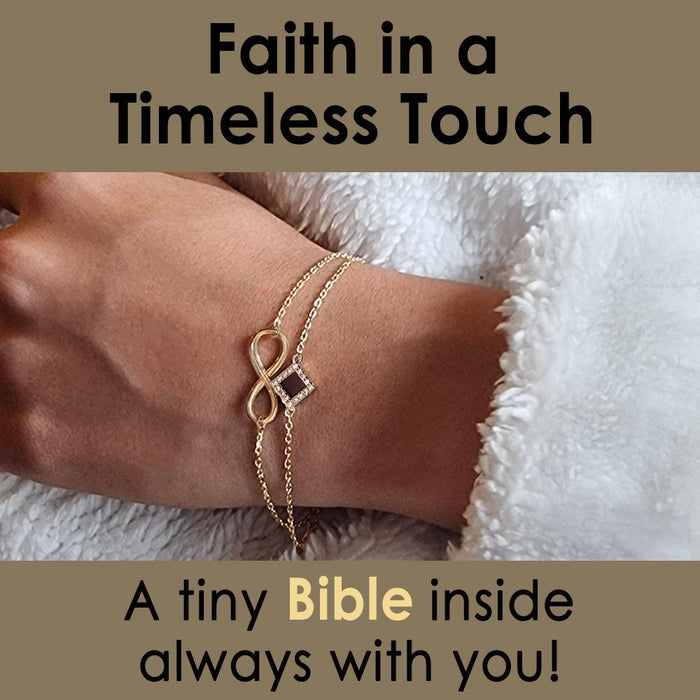 Gift for teacher on Valentine's Day – bracelet with scripture inside