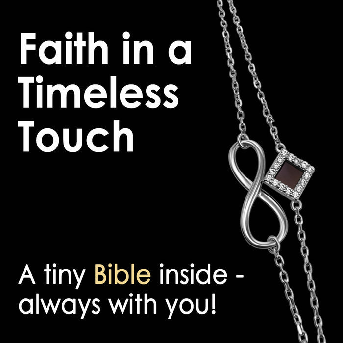 Meaningful gift for teacher on Valentine's Day – faith bracelet
