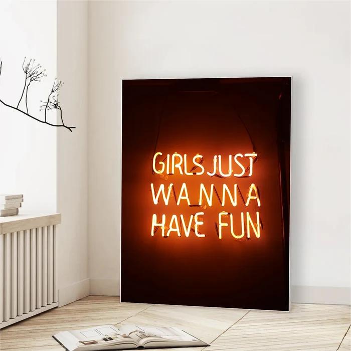 Girls Just Wanna Glow (Graphic Only)