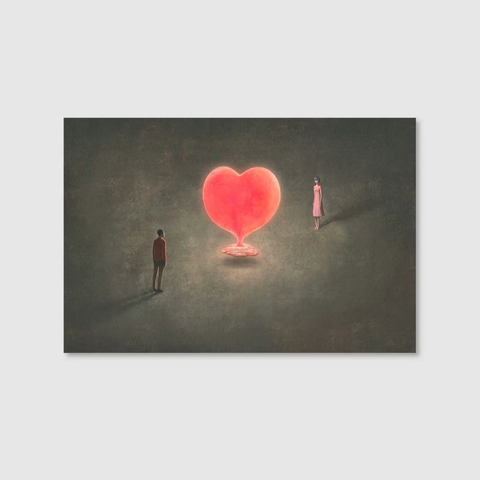 Glowing Love Between (Graphic Only)