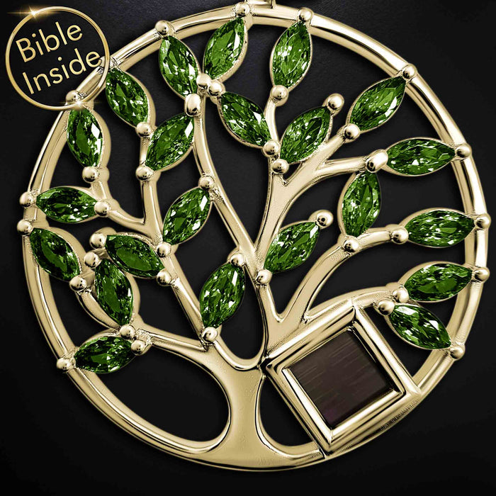 Great gift for your wife with minimalist tree charm for modern believers